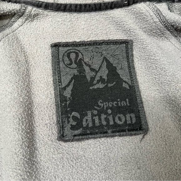 Lululemon Special Edition Fair Isle Scuba Hoodie Jacket Size 6 Green Gray EUC - Picture 13 of 16